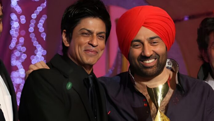 Shahrukh Khan and Sunny Deol